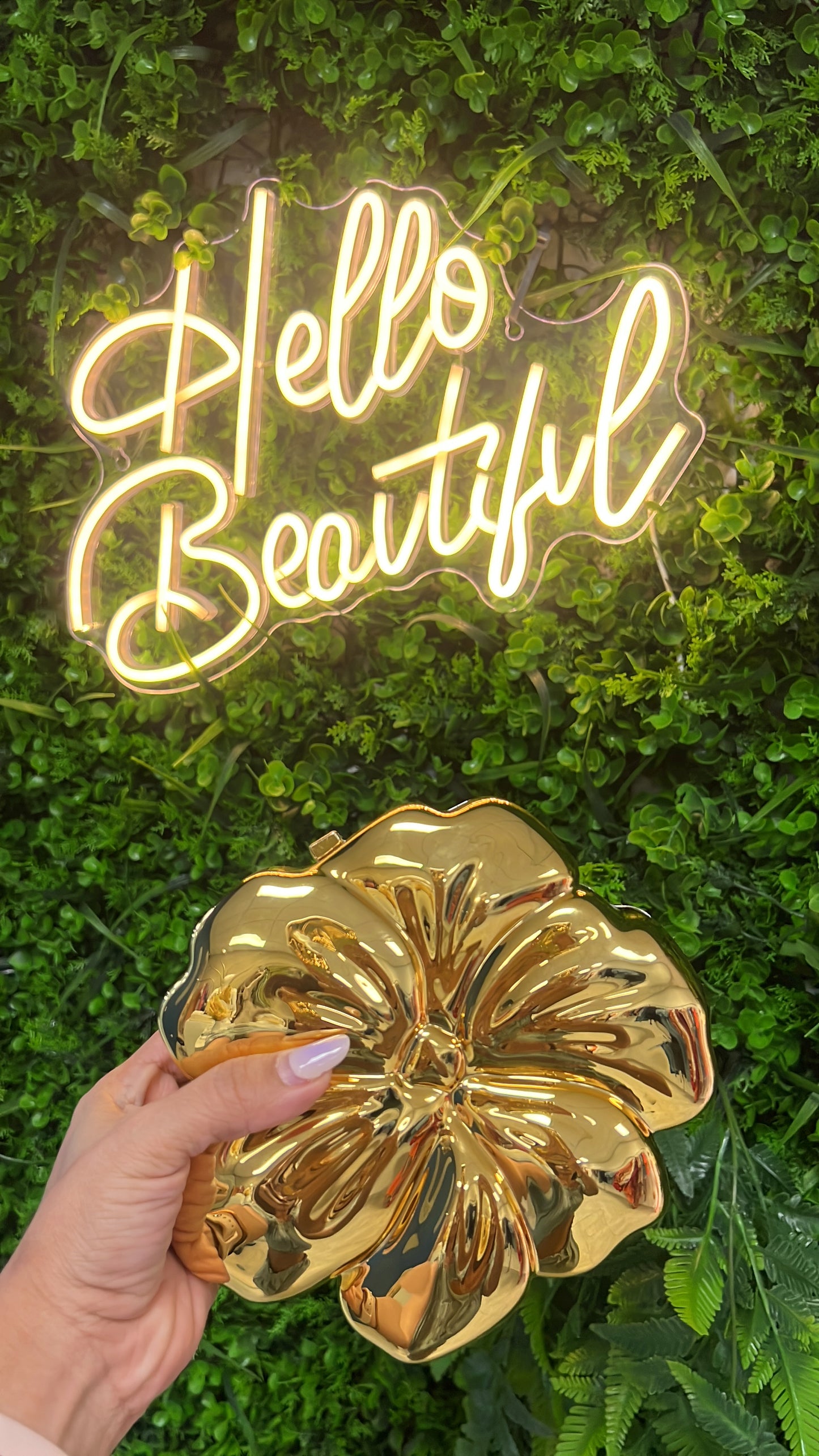 Amapola Clutch Gold