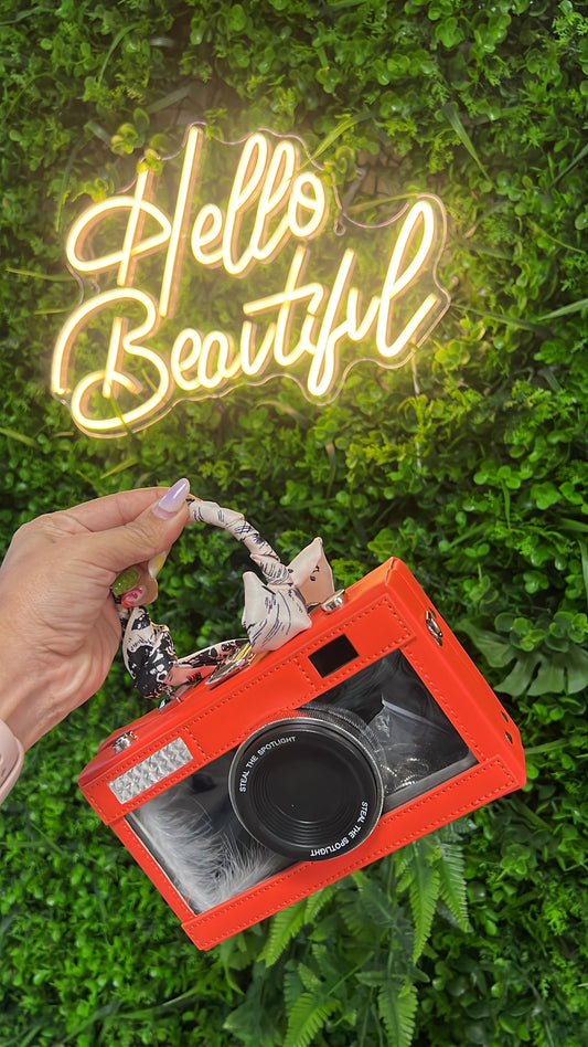Camara Clutch Orange