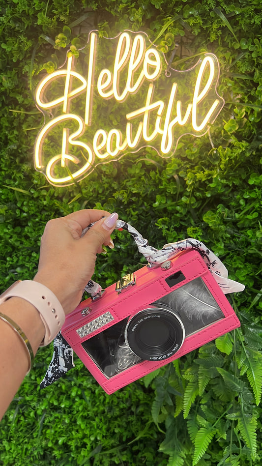 Camara Clutch Pink