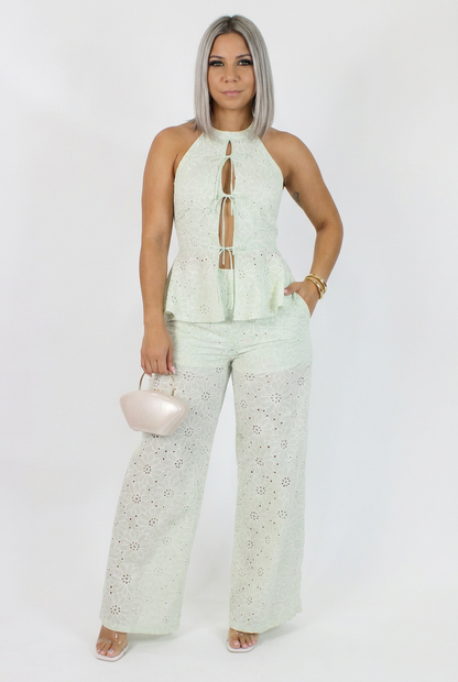 Mint Lace Ensemble
