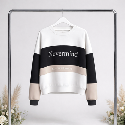 Nevermind Statement Sweater