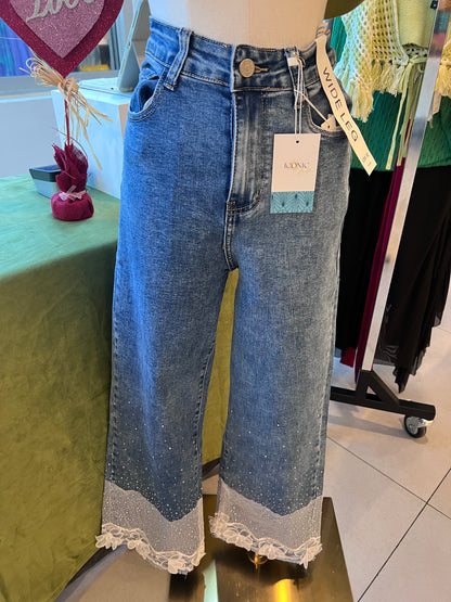 Sparkle Lace Jean