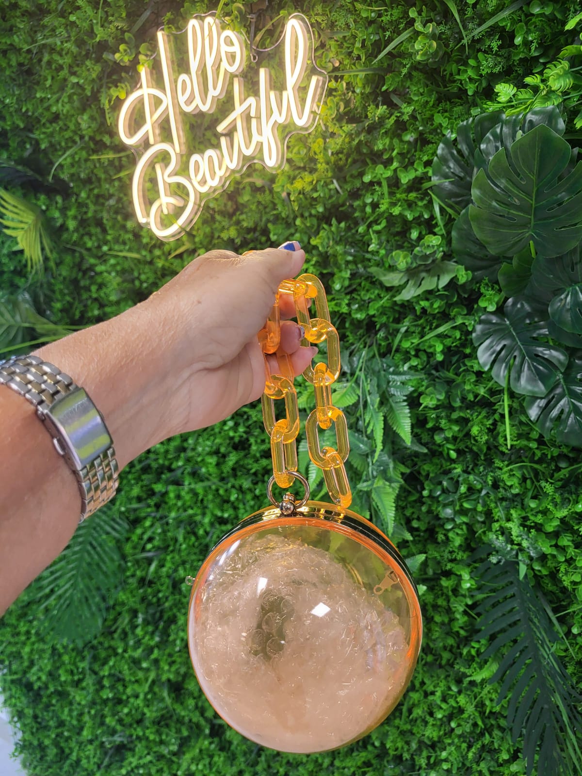 Bubble Luxe Clutch