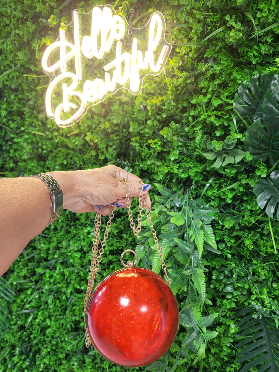 Bubble Luxe Clutch