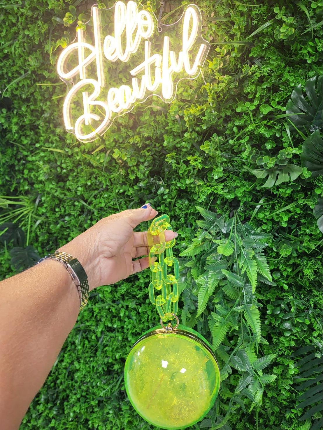 Bubble Luxe Clutch