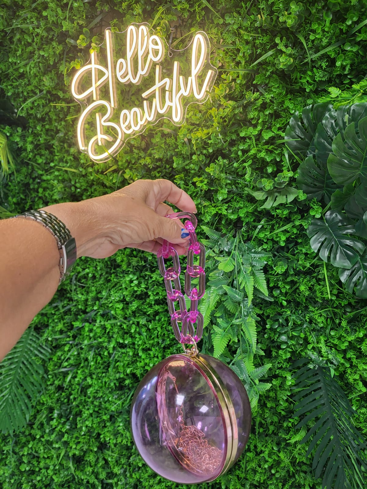 Bubble Luxe Clutch